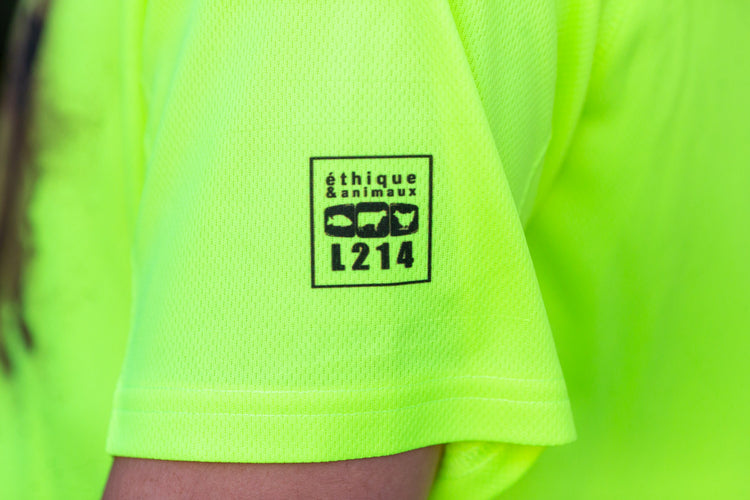 t-shirt "Vegan Runner L214" - coupe cintrée