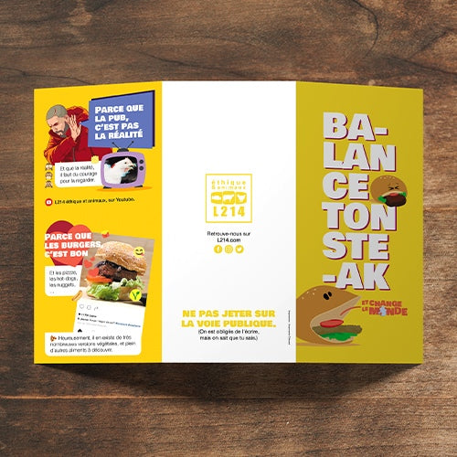 Tract "Balance ton steak"