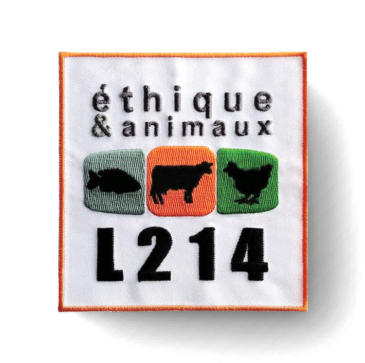 Patch thermocollant "logo L214"
