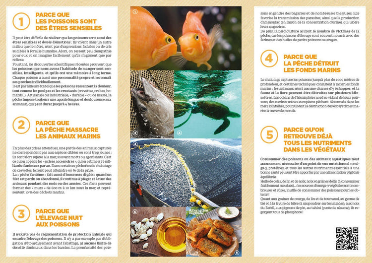 Tract "Pourquoi remplacer les poissons ?"