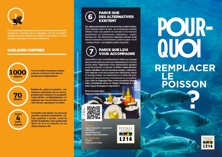 Tract "Pourquoi remplacer les poissons ?"