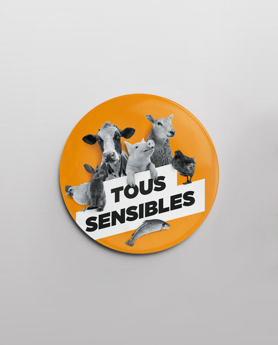 Badge "Tous sensibles"