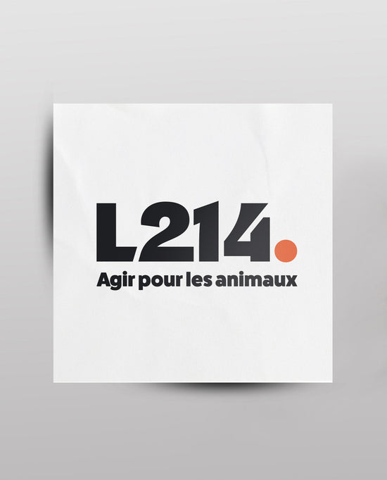 Sticker « Logo L214 »