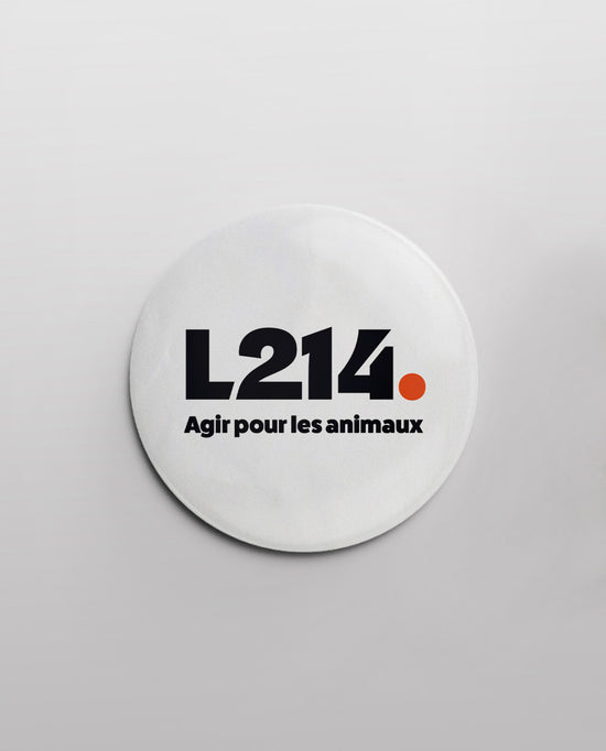 Badge « Logo L214 »