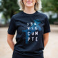 T-shirt "chevreau" - noir - unisexe