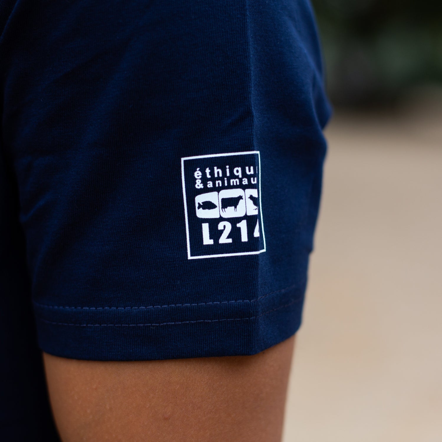 T-shirt "truite" - navy - unisexe
