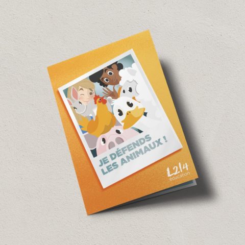 Tract « Je défends les animaux »