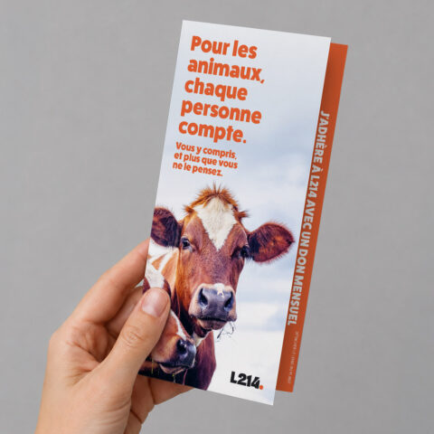 Dépliant d'adhésion - Rejoindre L214