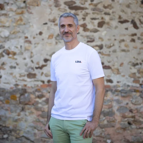 T-shirt unisexe blanc - Agir pour les animaux